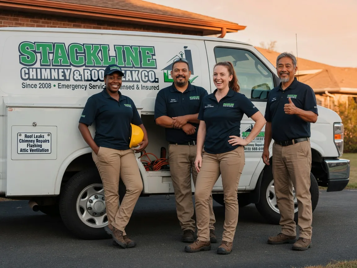 Chimney flashing repair company in Greenbackville, VA